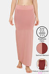 Zivame All Day Flared Mermaid Reversible Saree Shapewear - Salmon Maroon — thumbnail 1